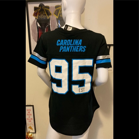 🆕🏈CAROLINA PANTHER5 EST IN 1995 Jersey🏈🆕 - Picture 8 of 14
